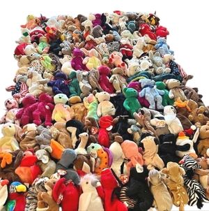 Reseller Lot Of 10 Ty Beanie Babies Bundle